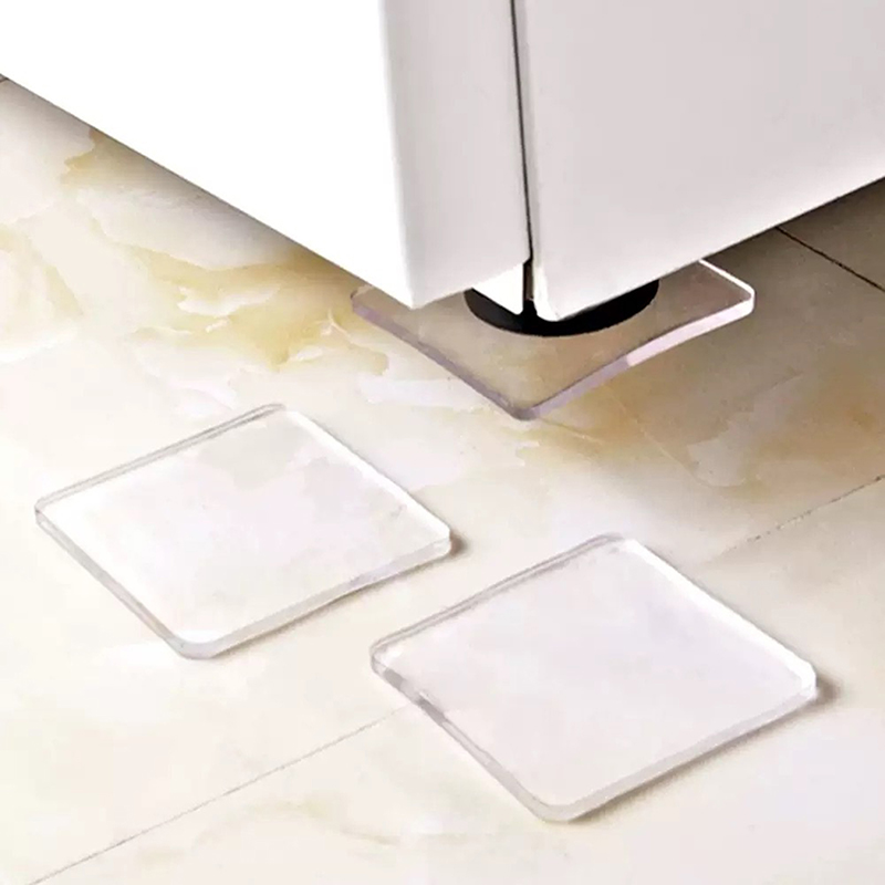 Jet Home Bathroom Mats - 4/12Pcs 방진 미끄럼 방지 매트 세탁기