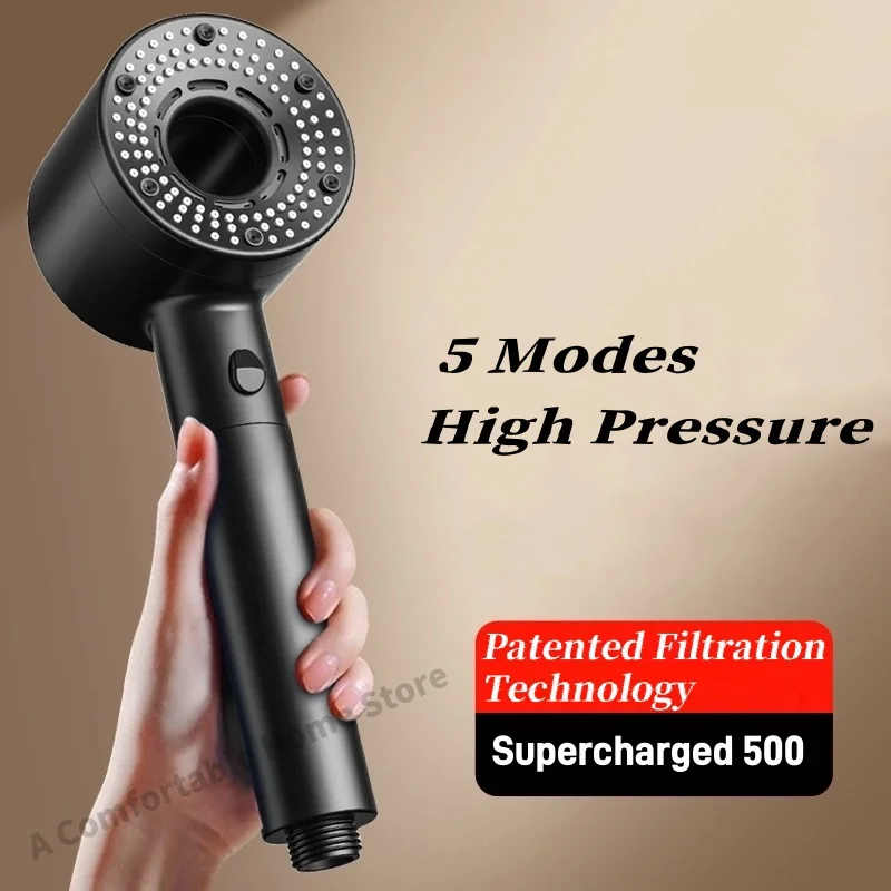 Home Bathroom Upgrades - Xiaomi 5 모드 샤워 헤드 고압