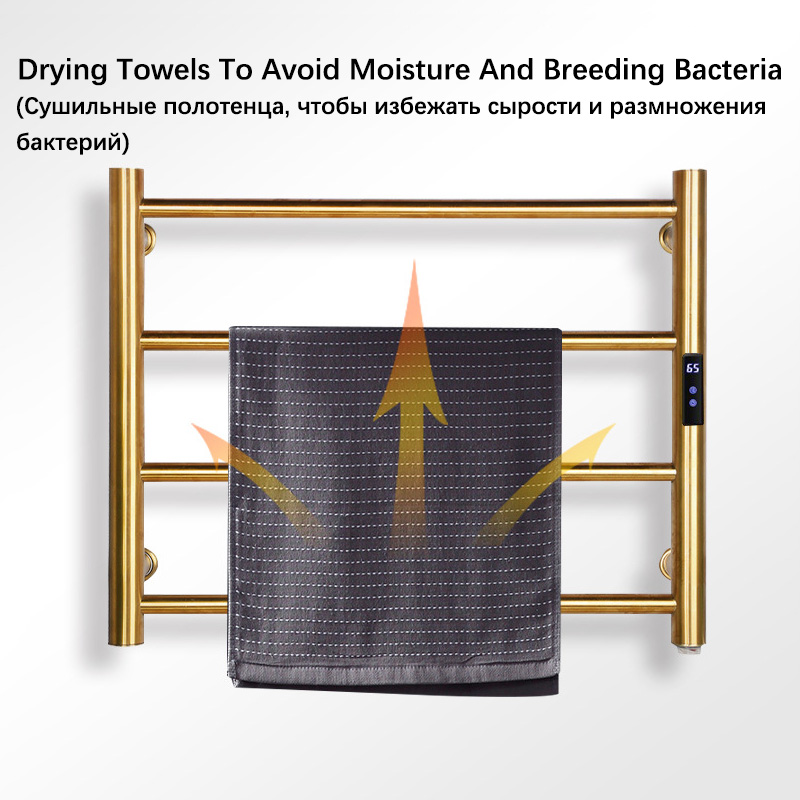 블랙/크롬/골드 전기 수건 레일. 스마트 수건 따뜻하게 - Towel Warmer Electric 리뷰 및 가격