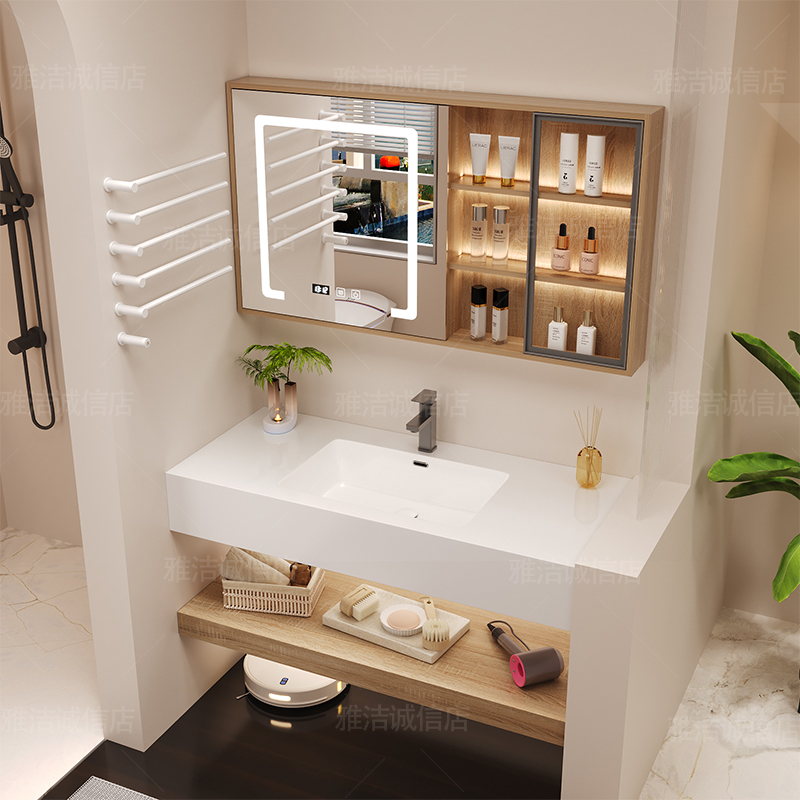화장실 칸막이 욕실 캐비닛 코너 싱크대 화이트 수납장  - Home Bathroom Partition Wall 리뷰 및 가격
