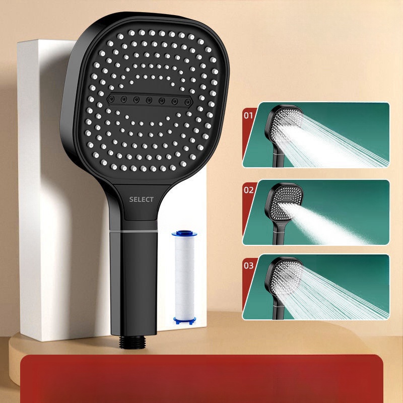 대형 패널 샤워 헤드 13cm 고압 마사지 3가지 모드 - Home Bathroom Upgrades 리뷰 및 가격