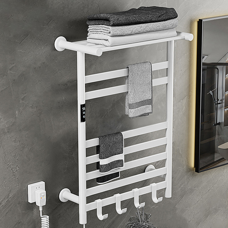 검정/흰색/회색 수건 건조기. 선반이 있는 디지털 디스 - Towel Warmer Electric 리뷰 및 가격