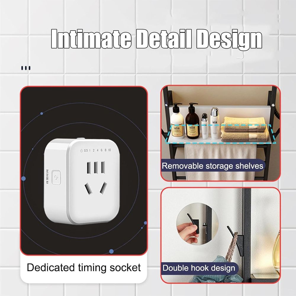 전기 타월 워머, 벽걸이형 욕실용 온열 타월 랙(수납  - Towel Warmer Electric 리뷰 및 가격