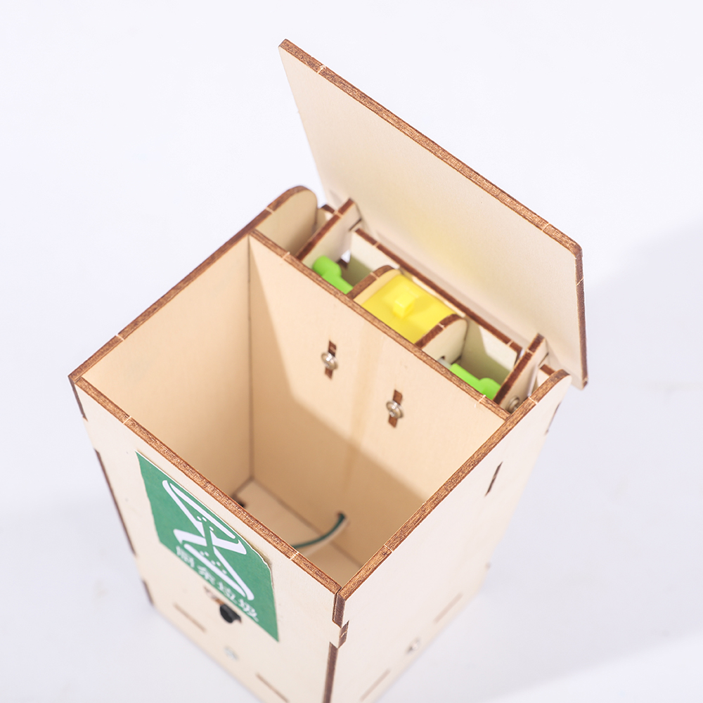 스마트 적외선 센서 쓰레기통 STEM 장난감 DIY 나 - Home Bathroom Trash Can 리뷰 및 가격