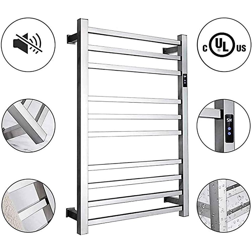 타이머가 있는 전기 타월 워머, 벽걸이형 10바 스마트 - Towel Warmer Electric 리뷰 및 가격