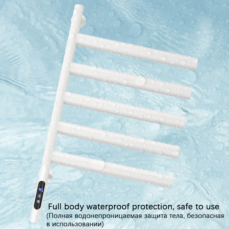 블랙/화이트/그레이 전기 온수 수건 레일 온도 조절 타 - Towel Warmer Electric 리뷰 및 가격