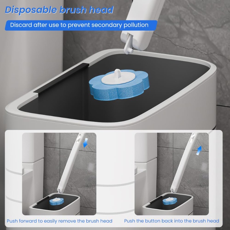 일회용 교체 헤드 키트가 포함된 화장실 브러시, 업그레 - Home Bathroom Upgrades 리뷰 및 가격