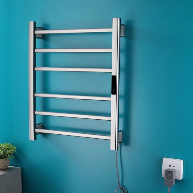 블랙 그레이 골드 브러쉬드 욕실 온도 조절식 전기 수건 - Towel Warmer Electric 리뷰 및 가격
