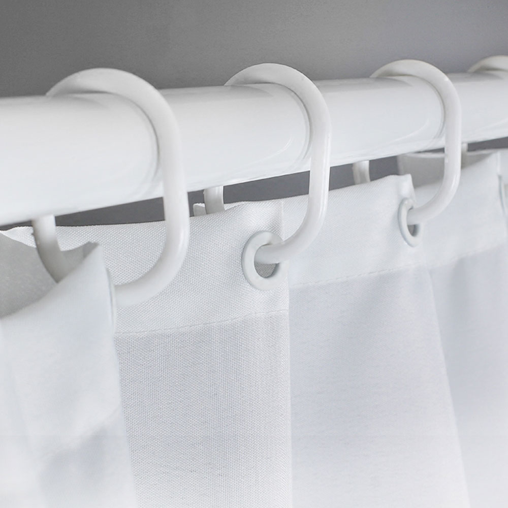 해군 파란색 샤워 커튼 줄무늬 파란색과 흰색 샤워 커튼 - Shower Curtain Liner 리뷰 및 가격