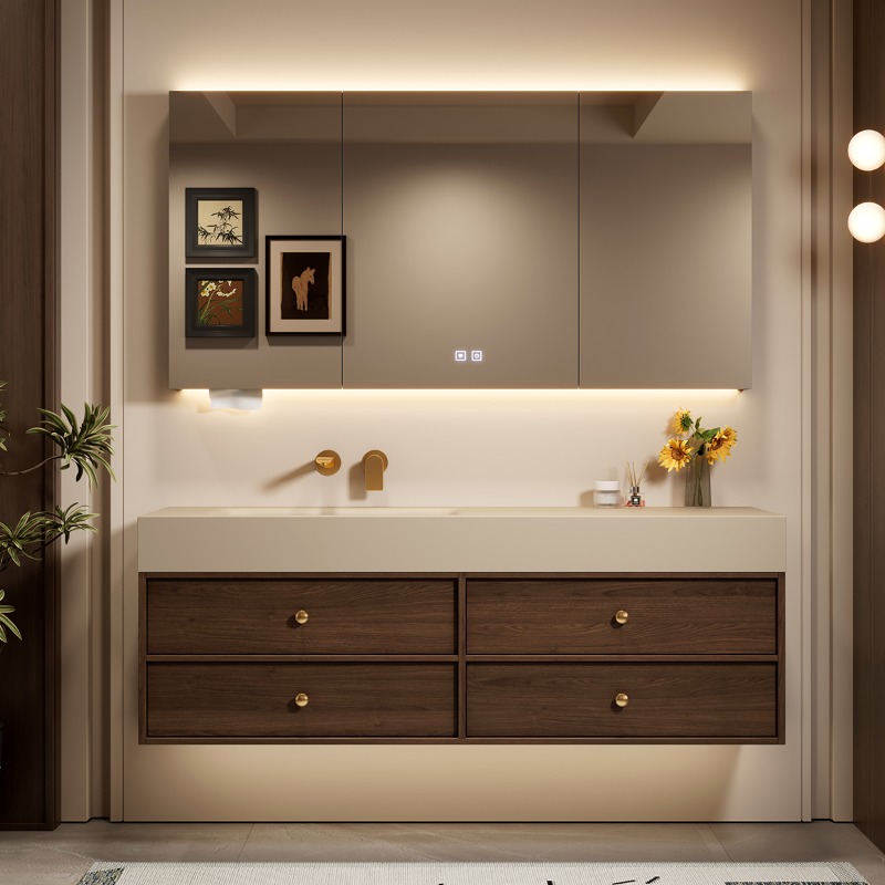 모던 럭셔리 욕실 캐비닛 수납 정리 선반 화장실 칸막이 - Home Bathroom Partition Wall 리뷰 및 가격