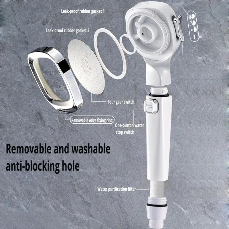 샤오미 고압 샤워헤드 3가지 모드 조절 가능 절수 마사 - Home Bathroom Upgrades 리뷰 및 가격