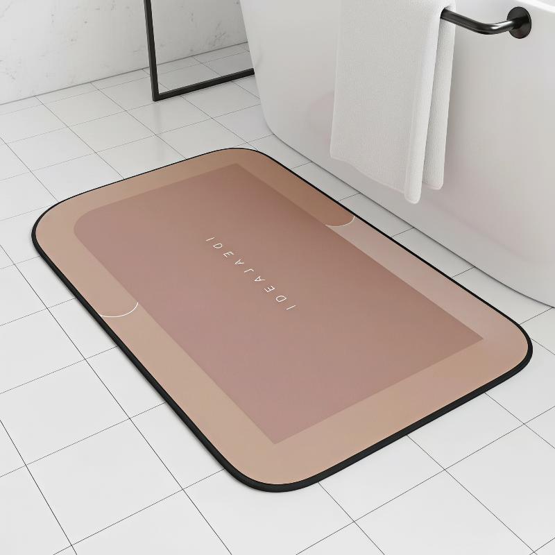 초강력 흡수성 욕실 매트, 미끄럼 방지 뒷면, 빠른 건 - Jet Home Bathroom Mats 리뷰 및 가격