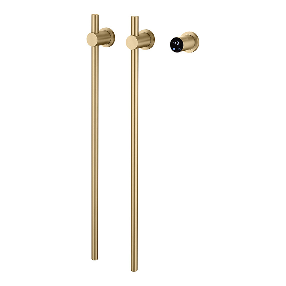 세로형 무광 흰색 80.5x2.2cm 2개의 원형 전기 - Towel Warmer Electric 리뷰 및 가격