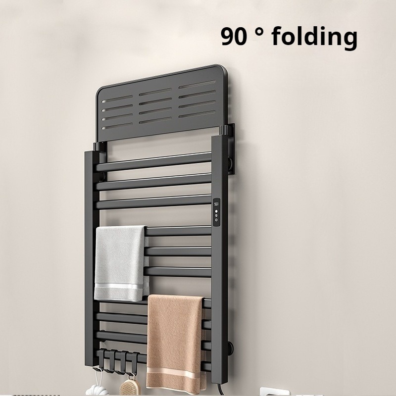 알루미늄 합금 수건걸이 지능형 전기 수건걸이 접이식 온 - Towel Warmer Electric 리뷰 및 가격