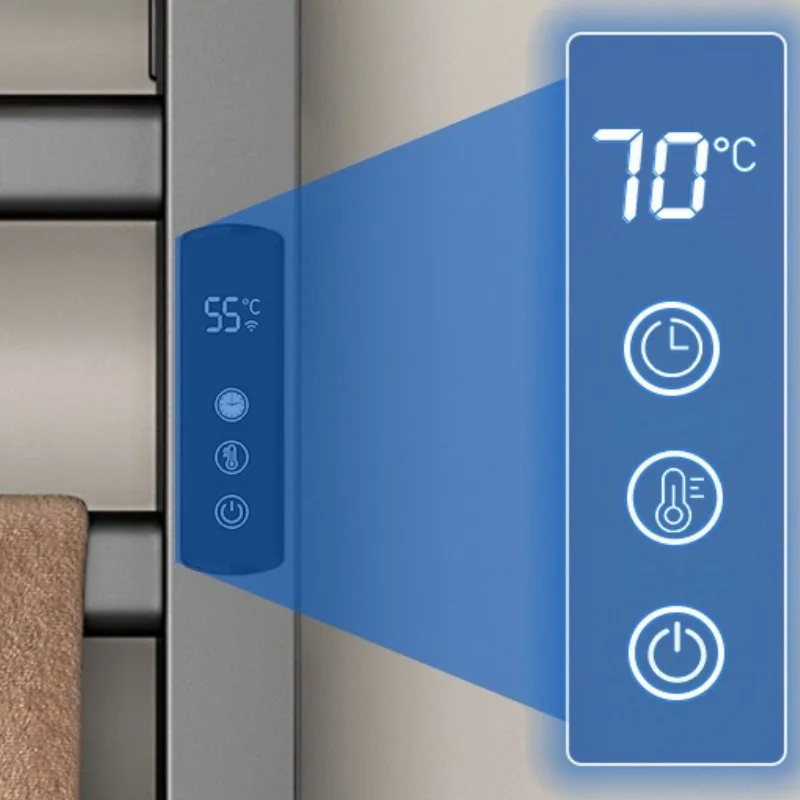 알루미늄 합금 수건걸이 지능형 전기 수건걸이 접이식 온 - Towel Warmer Electric 리뷰 및 가격