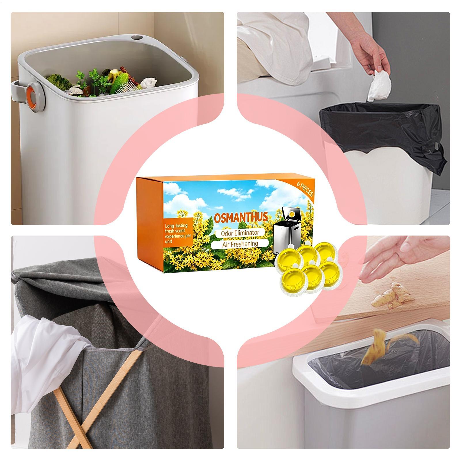 6PC 쓰레기통 탈취제, 오래 지속되는 신선한 향기 냄 - Home Bathroom Trash Can 리뷰 및 가격