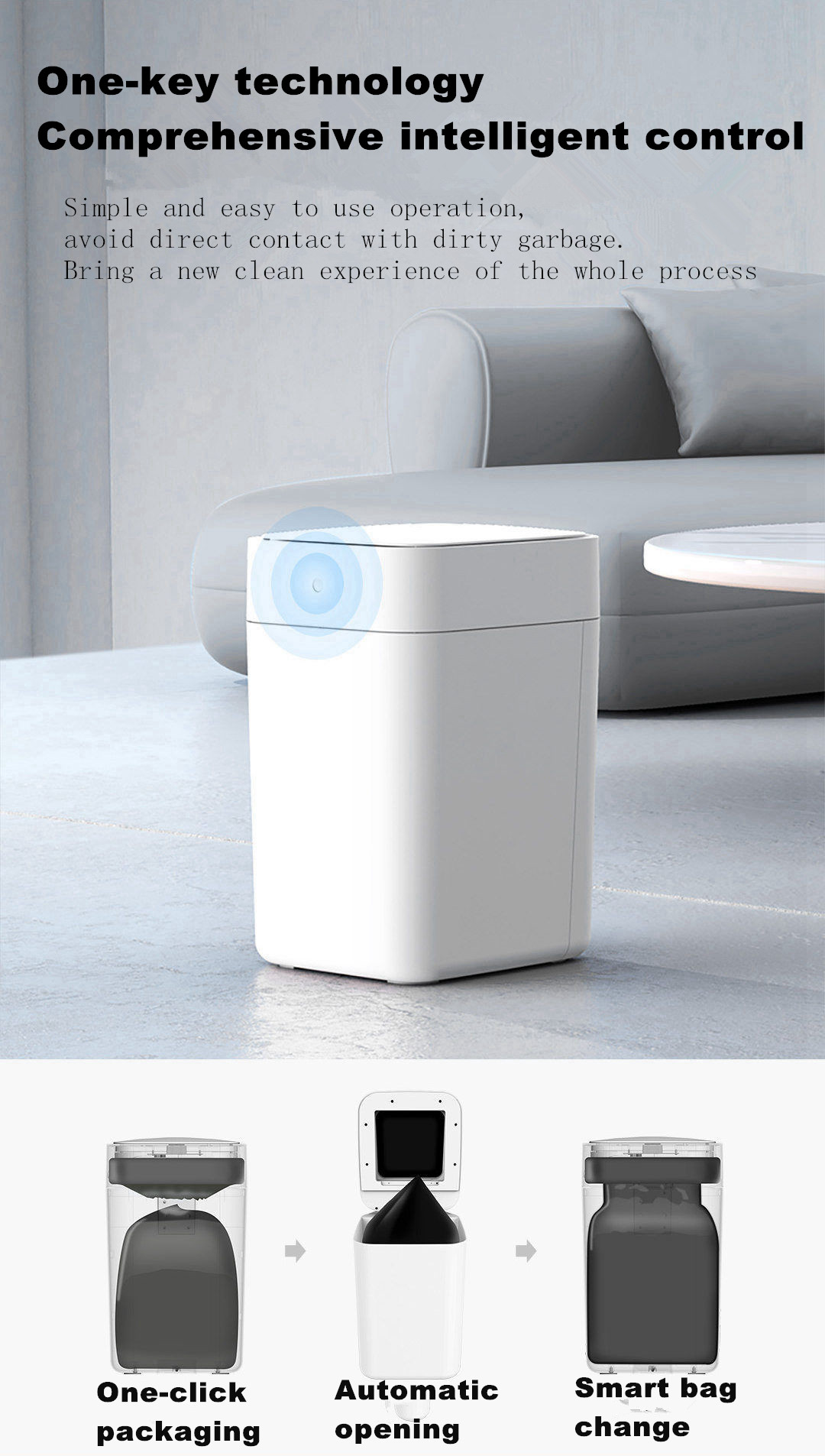 Townew T1S 스마트 센서 주방 쓰레기통 방수 홈 - Home Bathroom Trash Can 리뷰 및 가격