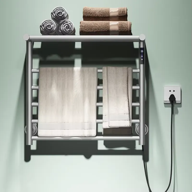 현대식 욕실 전기 수건 건조기 겸 수납 선반, 전기 가 - Towel Warmer Electric 리뷰 및 가격