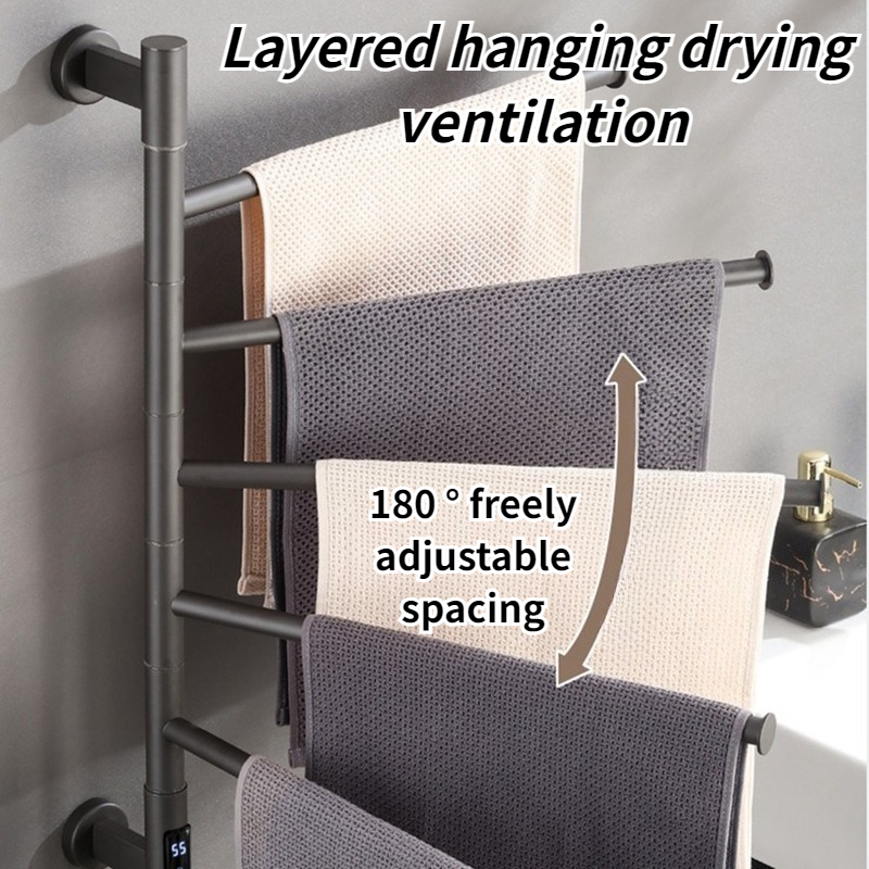 전기 가열식 타월 레일 회전식 욕실 타월 워머 방수 스 - Towel Warmer Electric 리뷰 및 가격