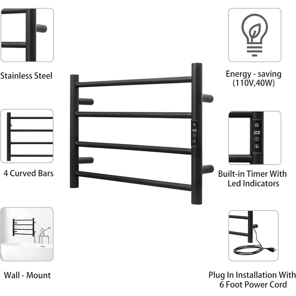 KEG 스마트 와이파이 타월 워머 벽걸이형 내장 타이머 - Towel Warmer Electric 리뷰 및 가격