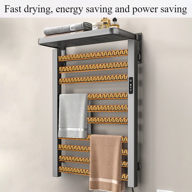 금속 전기 가열 타월 레일 욕실용 보온 타월 걸이 가정 - Towel Warmer Electric 리뷰 및 가격